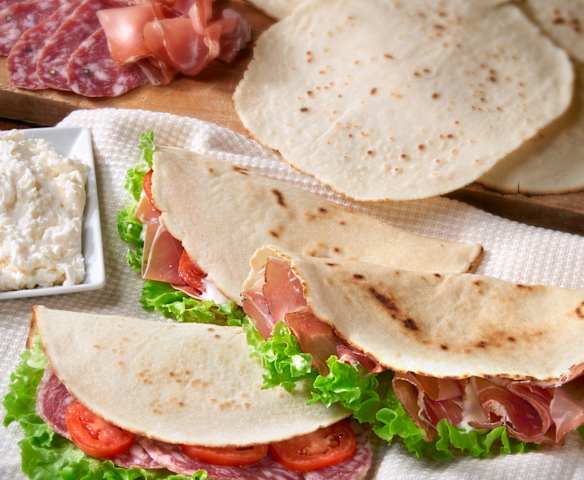Piadinas sin gluten