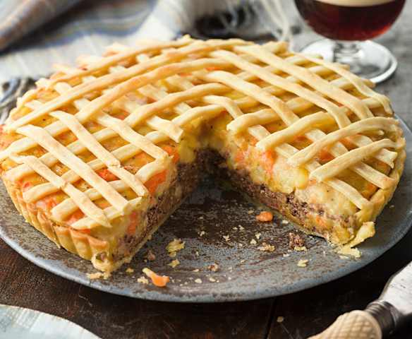 Haggis Neep and Tattie Pie