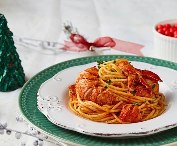 Spaghetti alla chitarra con aragosta