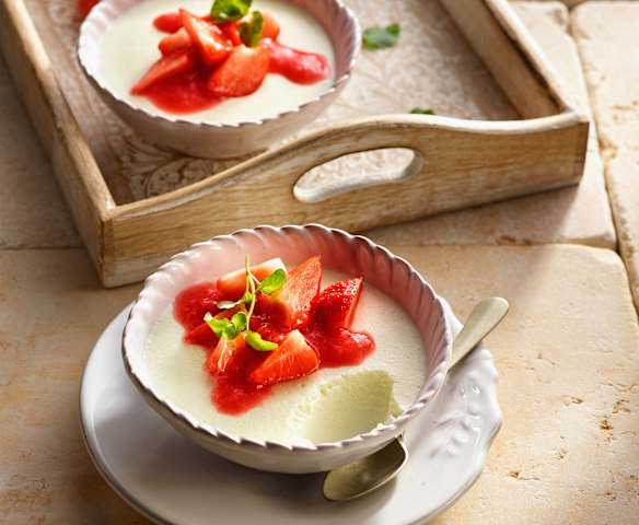 Sardische Joghurtcreme