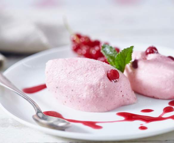 Johannisbeermousse