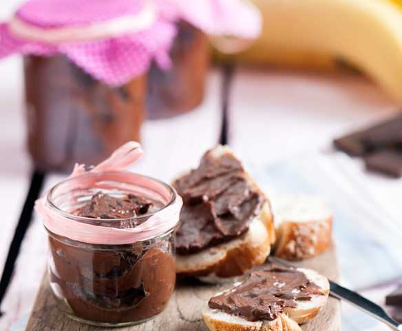 Čokoládový krém s banány