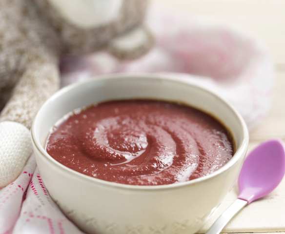 Apple, Banana, and Acai Purée (6 months)