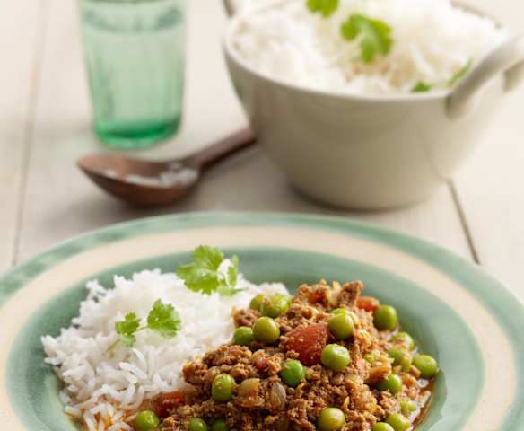 Lamb Keema with Peas