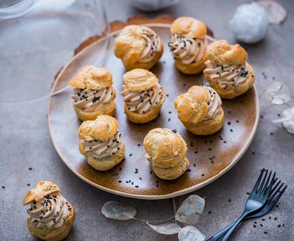 Profiteroles au foie gras