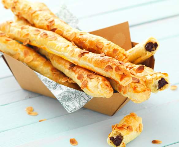 Allumettes croustillantes au chocolat