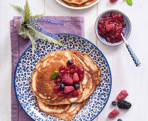 Staropolskie naleśniki drożdżowe