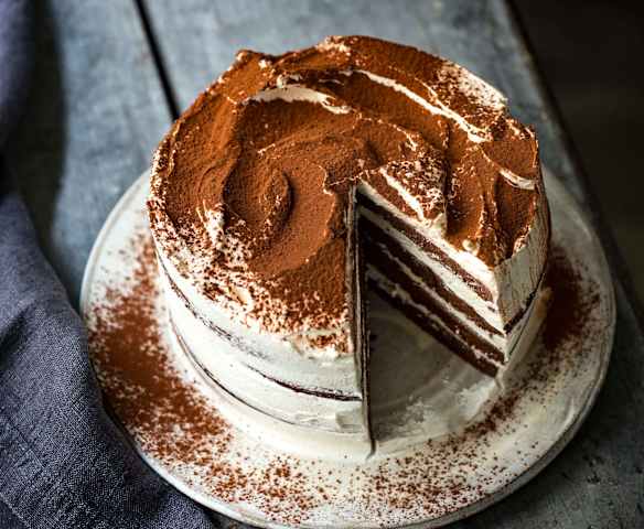 Layer cake tiramisu