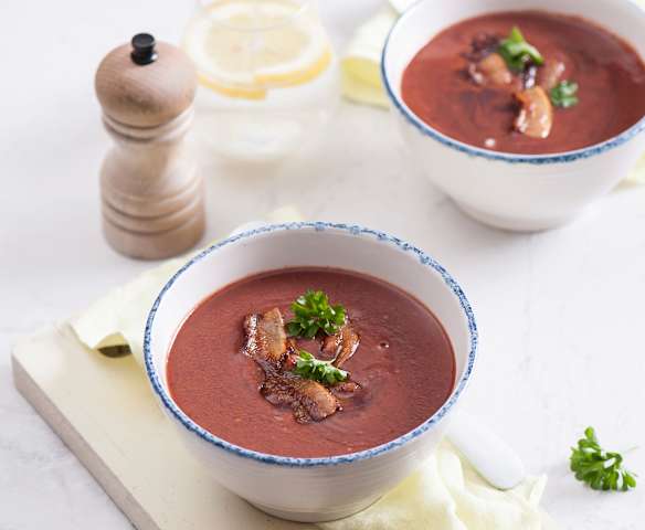 Zupa krem z czarnej fasoli