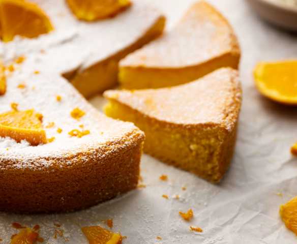 Chiffon cake à l'orange