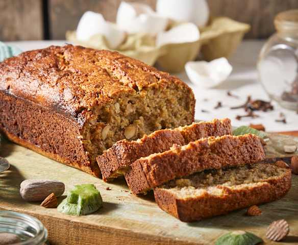 Roti Zukini dengan Ampas Almond