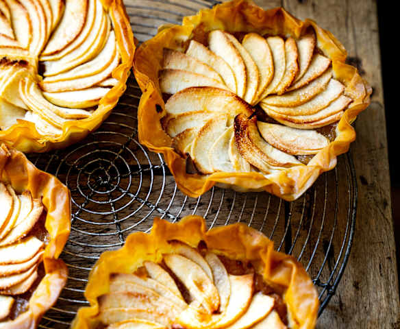 Tartelettes aux pommes en filo