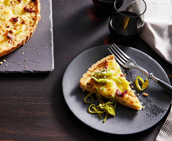 Kartoffel-Quiche mit Wirsing