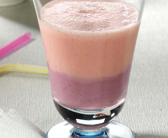 Frappè fragole e frutti di bosco