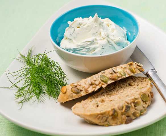 Tvarohová pomazánka s koprem