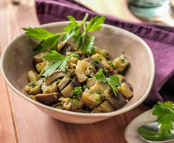 Contorno di melanzane