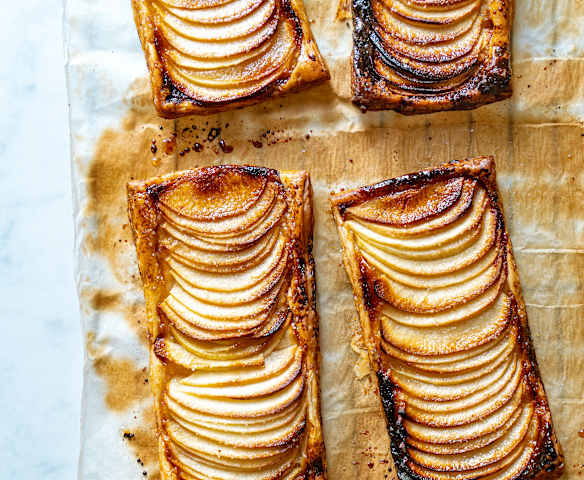 Tartelette fine aux pommes