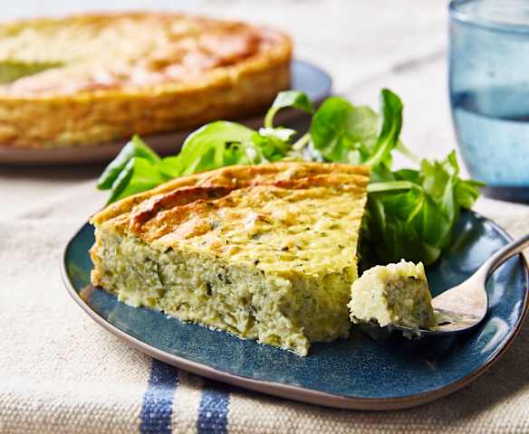Clafoutis de courgettes sans gluten