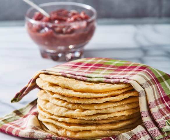 Tortillas de harina caseras