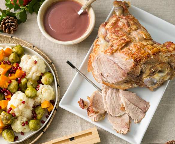 Paletilla de cerdo asada (MEATER)