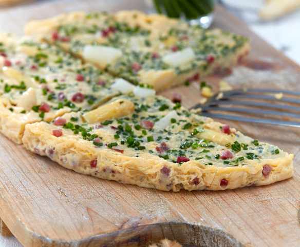 Spargel-Omelette