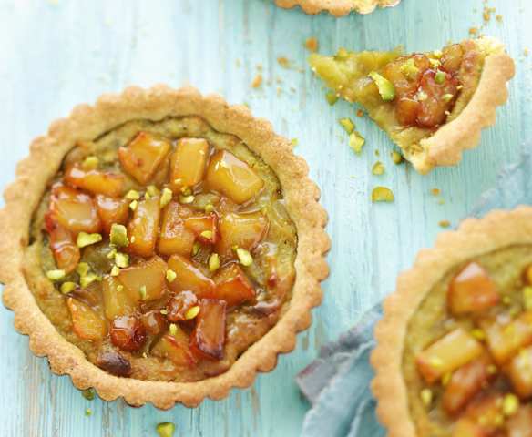 Tartelettes aux poires caramélisées