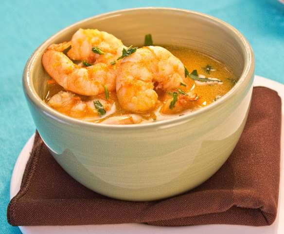 Camarones al mojo de ajo