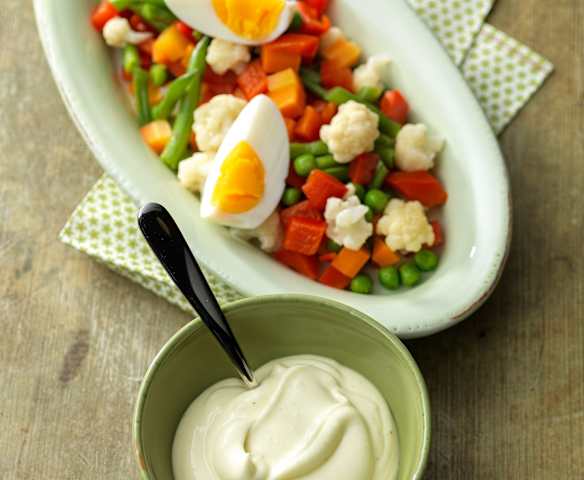 Egg-free mayonnaise