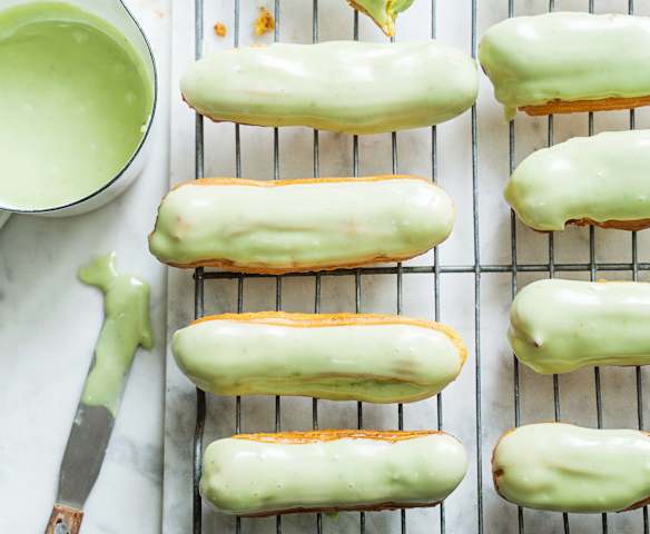 Eclairs à la pistache