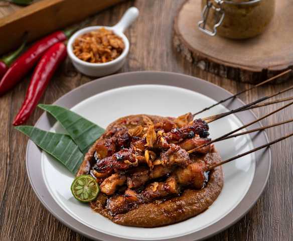 Madurese chicken satay Madurese chicken satay