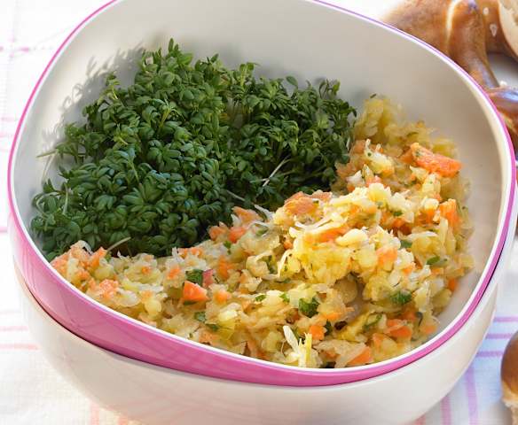 Sauerkraut-Kräuter-Salat