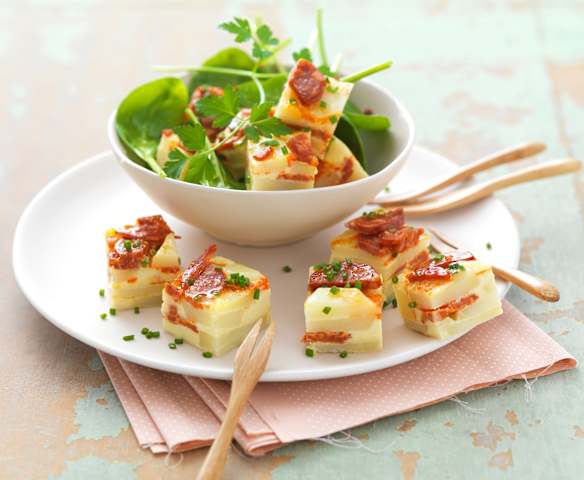 Tortilla de pomme de terre au chorizo