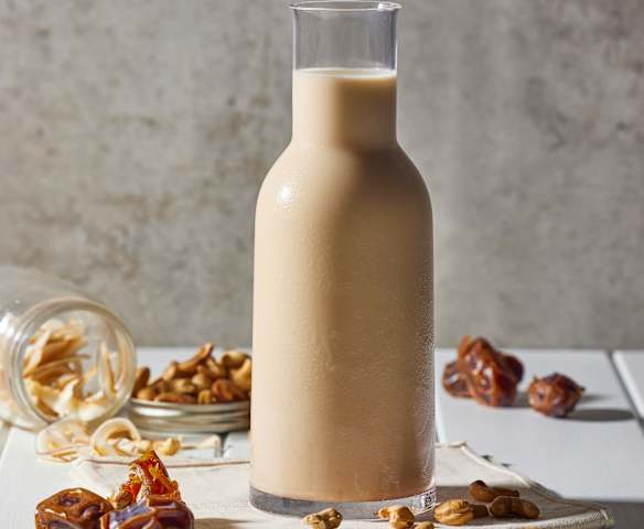 Leche de nueces y coco