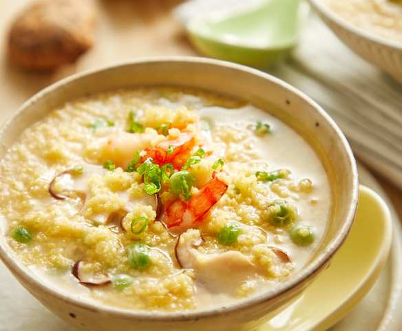 小米鲜虾粥