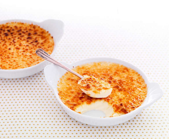 Crème brûlée sans œuf Crème brûlée sans œuf