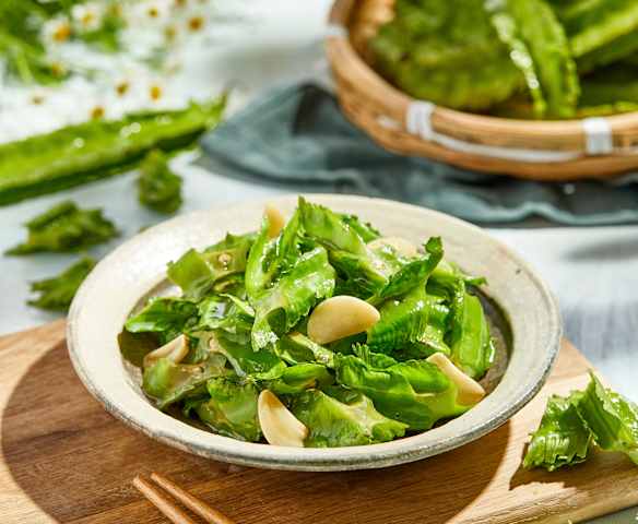 蒜味美极鲜炒龙豆 蒜味美极鲜炒龙豆