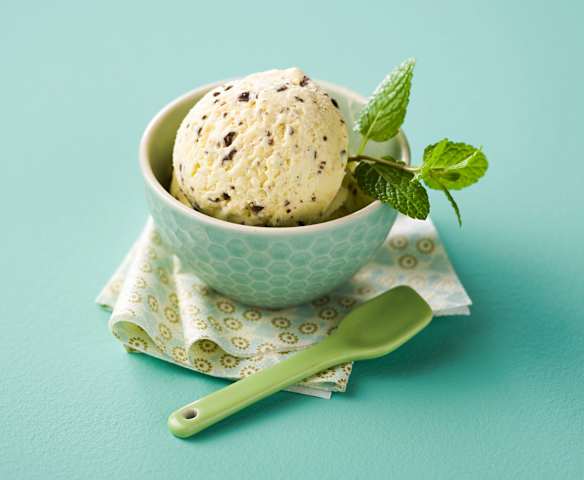 Glace menthe-chocolat