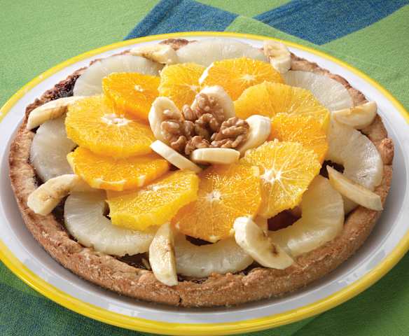 Crostata d'inverno alle castagne