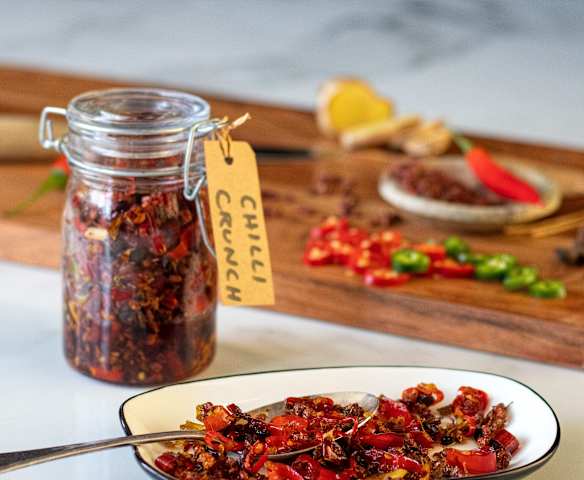 Chilli crunch (Thermomix® cutter, TM6)