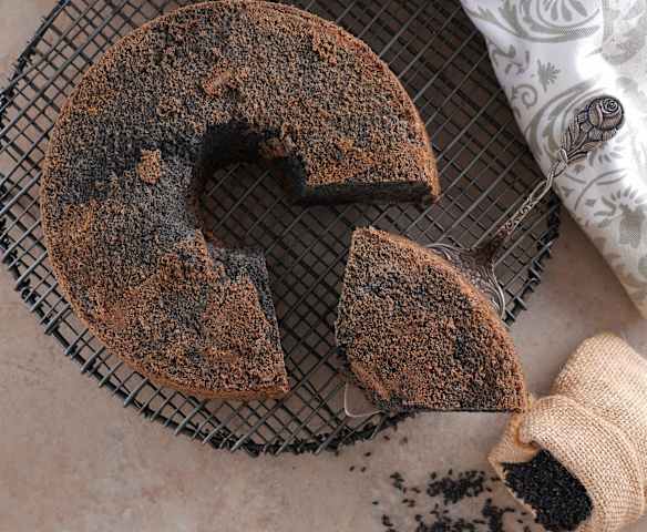 減醣黑芝麻戚風蛋糕