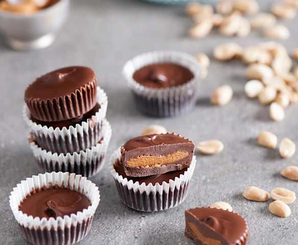 Schoko-Erdnuss-Cupcakes Schoko-Erdnuss-Cupcakes