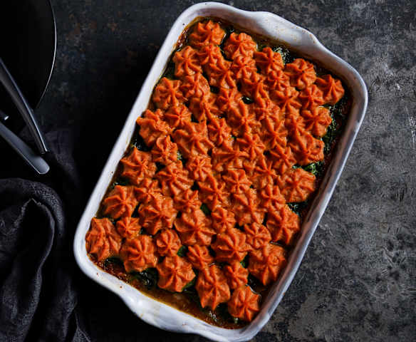 Parmentier de dinde aux patates douces