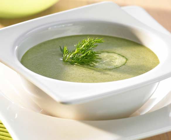 Gurkencremesuppe Gurkencremesuppe