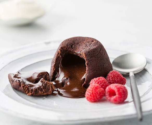 Chocolate volcanos