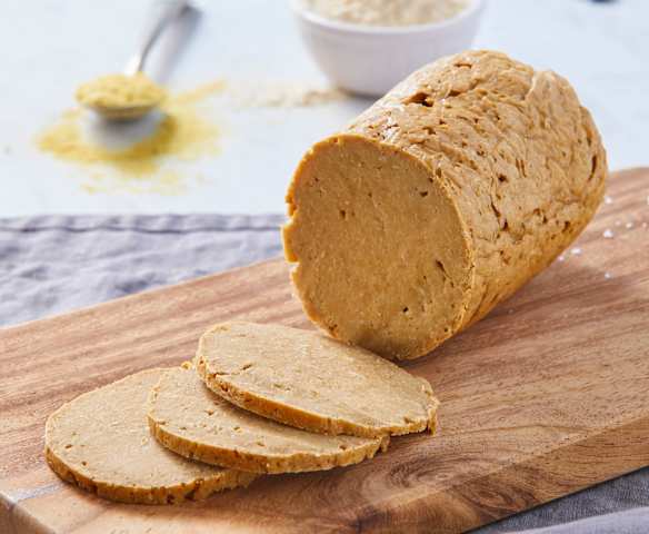 Jamón de frijol vegano