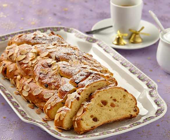 Tvarohová vánočka