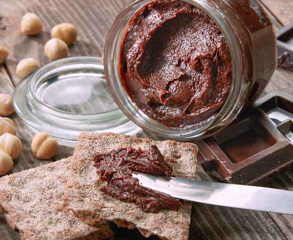 Pâte à tartiner choco-noisette vegan