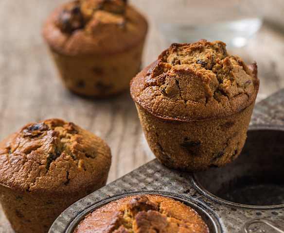 葡萄干杯子蛋糕