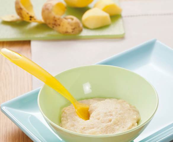 Schwarzwurzel-Kartoffel-Brei mit Lamm