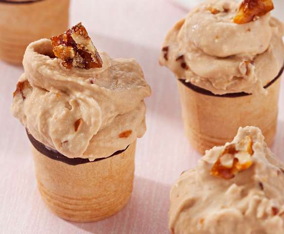 Glace dulce de leche